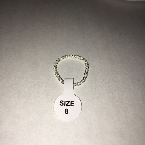 SILVER BROKEN FLOWER BAND RING‼️ - Picture 3 of 8